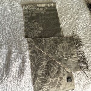 Lord & Taylor Cashmere Floral Scarf